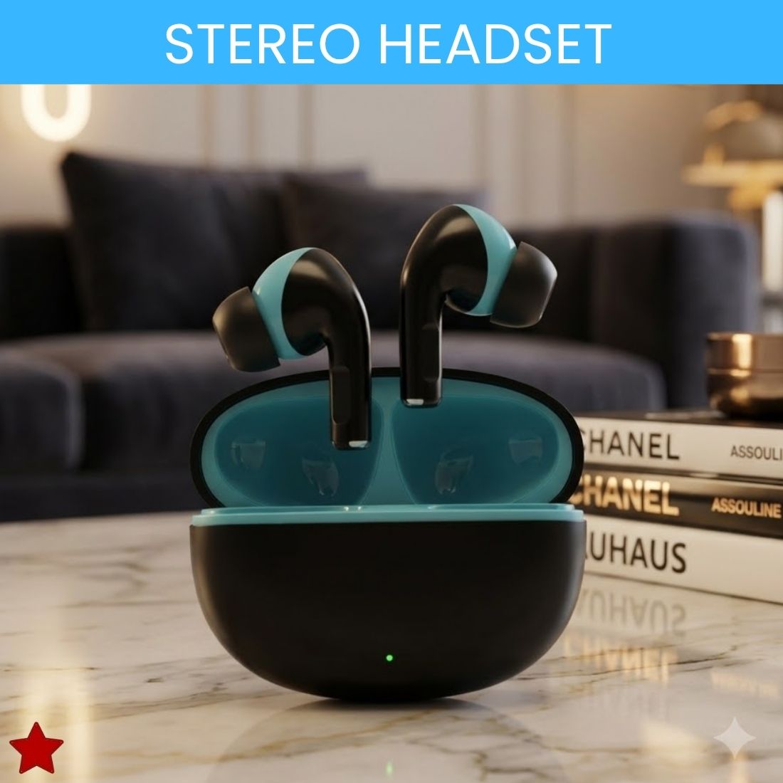 clairbell Wireless Earbuds Bluetooth 5.3 TWS Earphones Full Touch Control Headphones IB115 Bluetooth Headset-picture-31