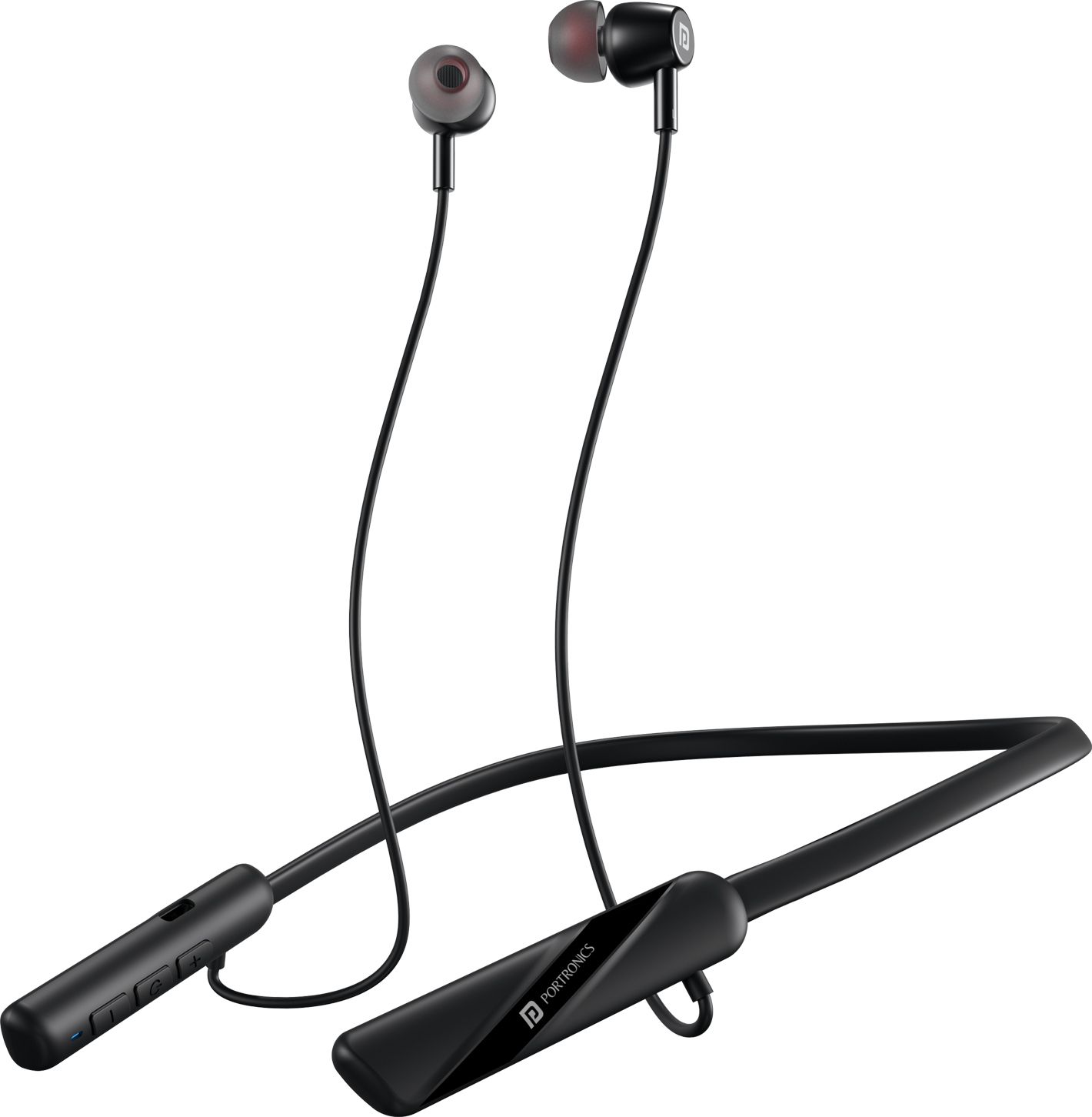 portronics Harmonics Z10 In Ear Headphone With Mic,35Hr Playtime,Type C Charging Bluetooth Headset-picture-13