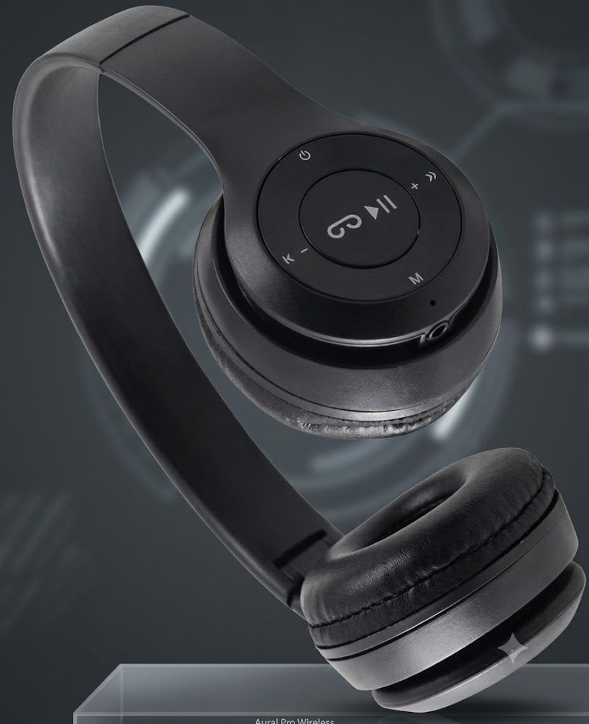Pure Sound Wireless Headphone with 3.5mm Jack, Built in Mic, Soft Ear Cushion Bluetooth Gaming Headset-image-14