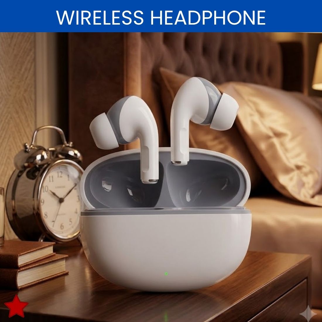 clairbell Wireless Bluetooth Earbuds With Deep Bass Compatible With Android & iPhoneNB325 Bluetooth Headset-picture-18