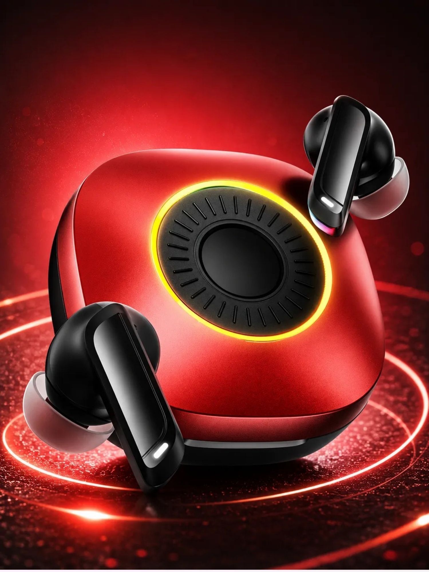 mgttent Gaming Headset | Red | NVRNA CRW08 Bluetooth Gaming Headset-picture-33