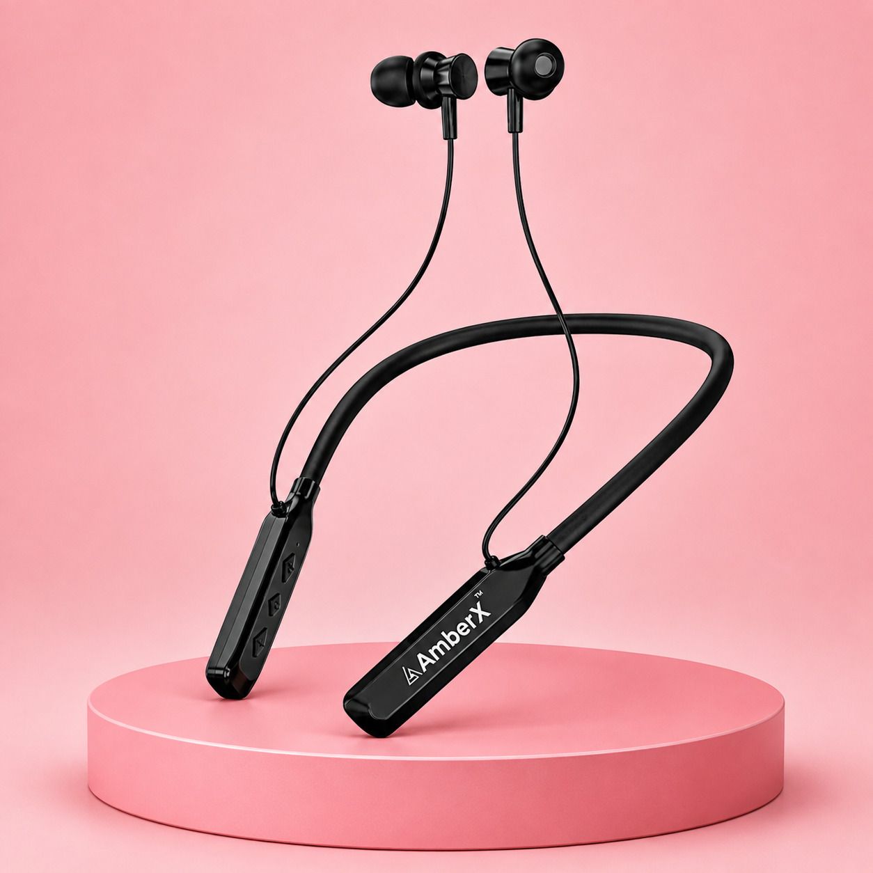 amberx Gaming Bluetooth Neckband 10mm Bass Bluetooth Headset-picture-27