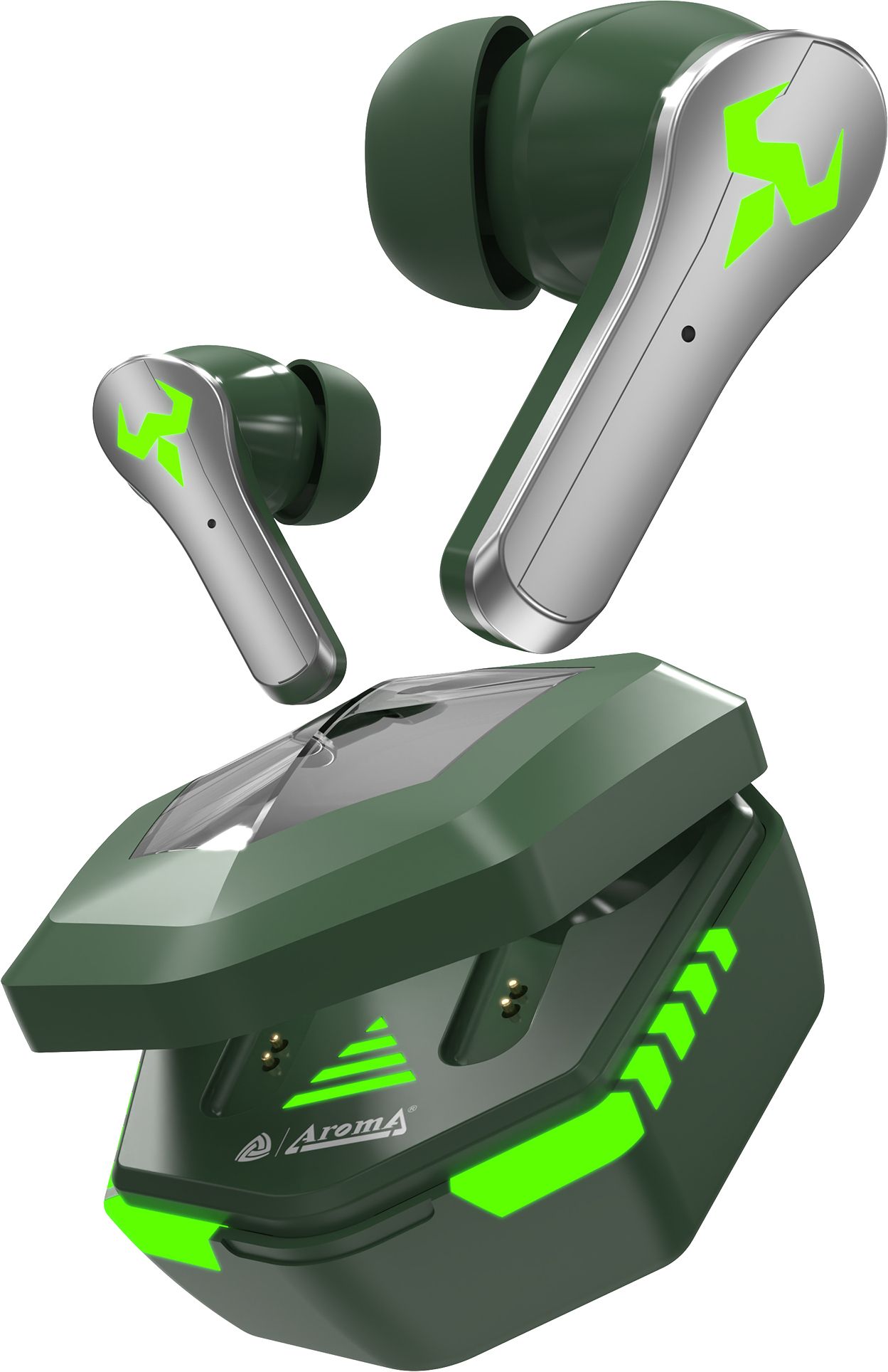 NB126 Aster V5.4 Upto 50Hr Playtime* 45Ms Latency Fast Charging RGB Gaming TWS Bluetooth Headset-image-5