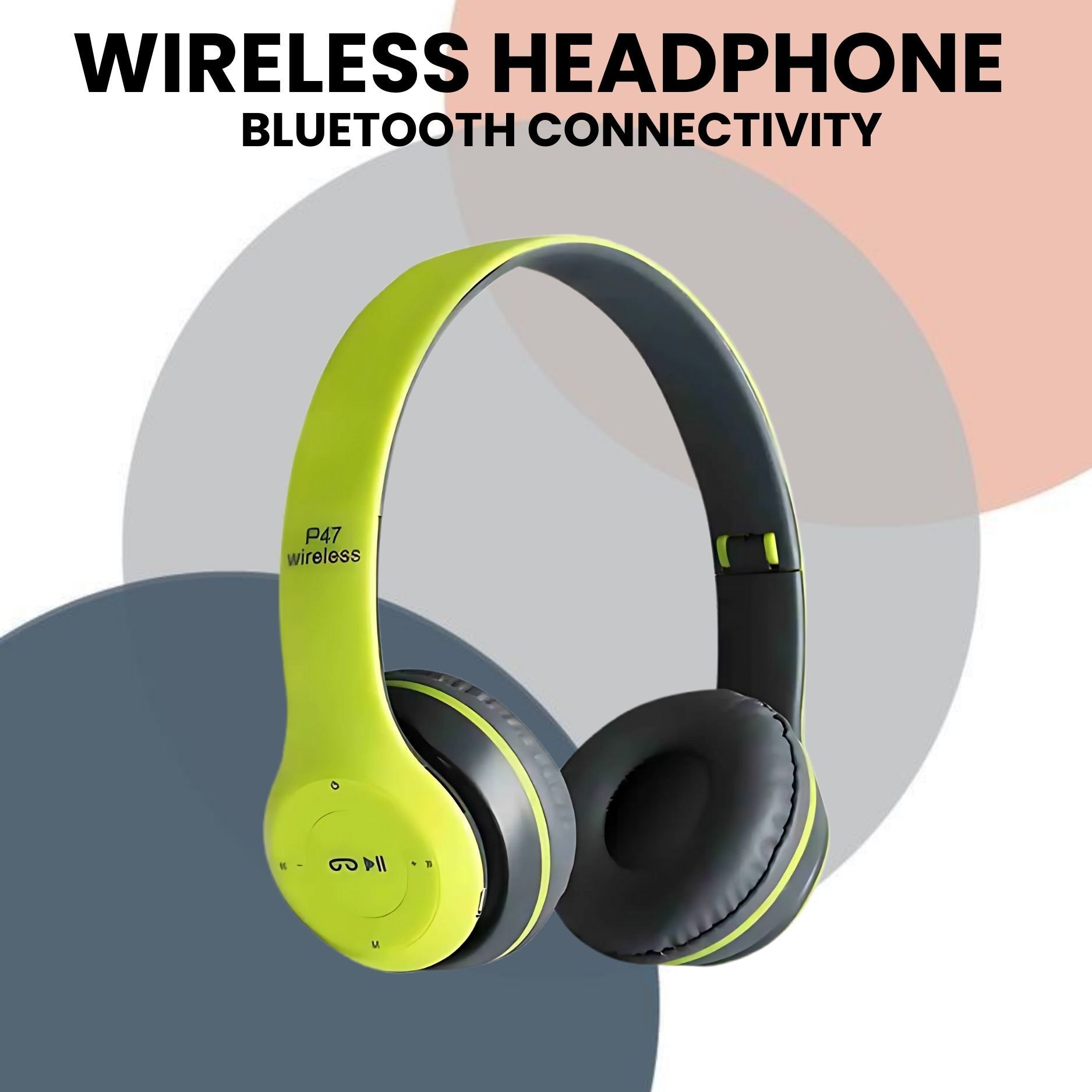 jpgc Wireless (Portable Bluetooth Headphone) with Microphone, Memory Card SupportE415 Bluetooth Headset-picture-17