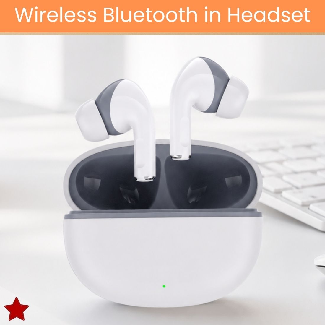 frony Wireless Bluetooth Earbuds With Deep Bass Compatible With Android & iPhoneNX135 Bluetooth Headset-picture-58