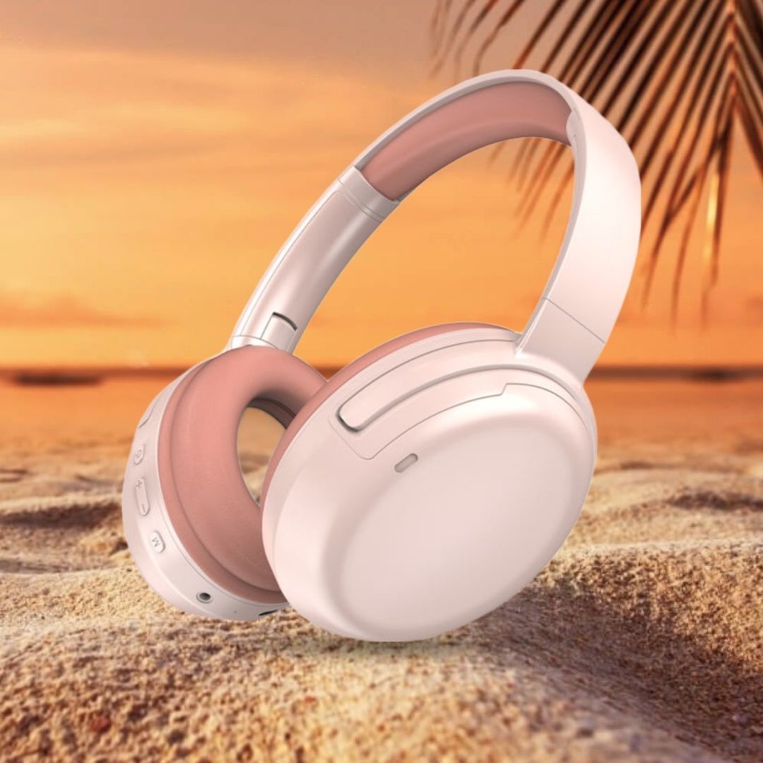40H Play Super Bass ANC BT Wireless Headphone with Mic Foldable Design & Aux P16 Bluetooth & Wired Headset-image-20