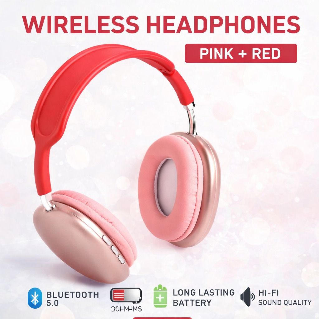 ruhizen P9 Plus Wireless On Headphones Deep Bass with Microphone Bluetooth Headset-picture-15
