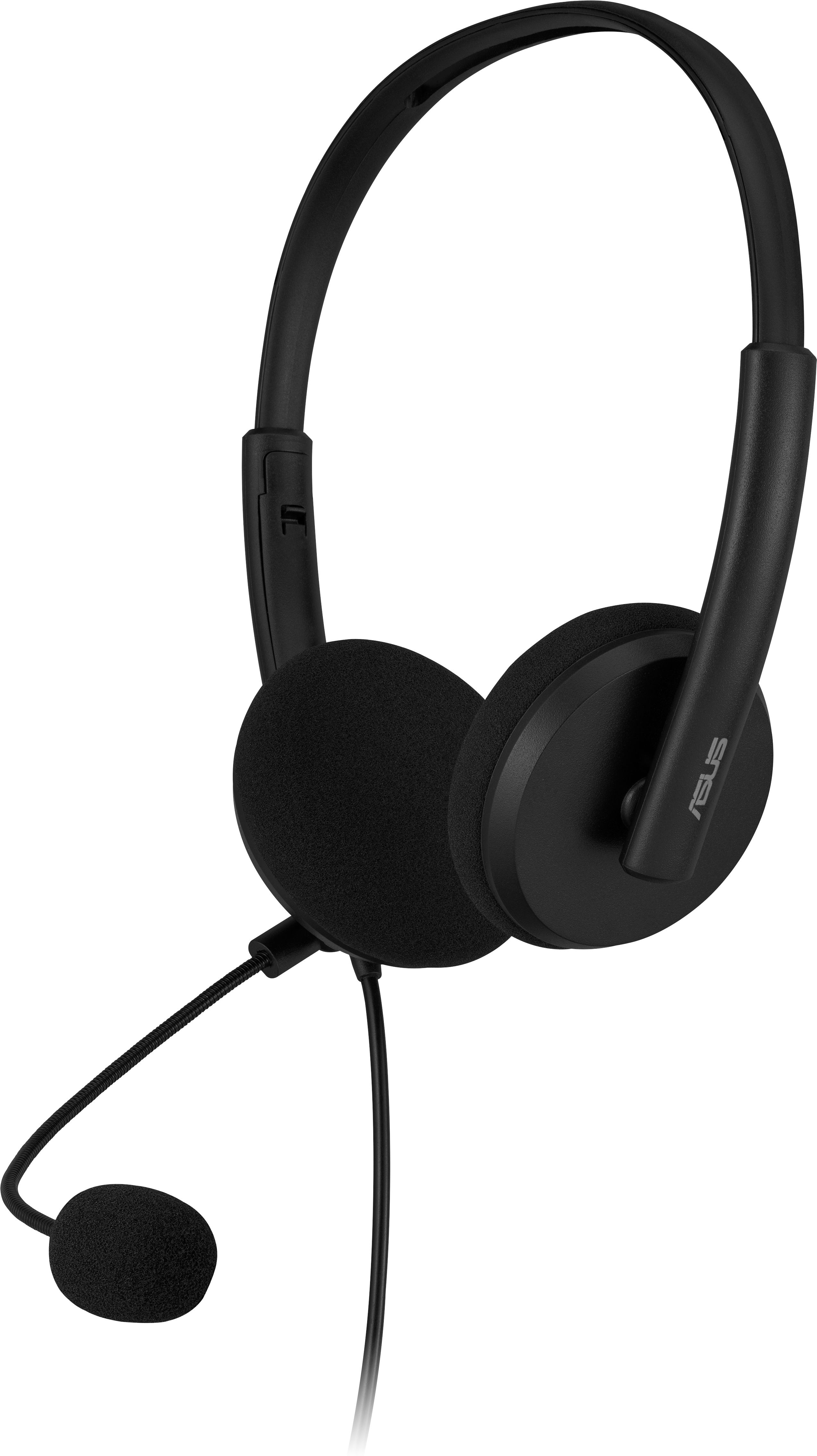 asus EH100, Noise-Canceling Mic, 330 Degree Rotating Earcup, 1.5m Cable, 3.5mm Jack Wired Headset-picture-25