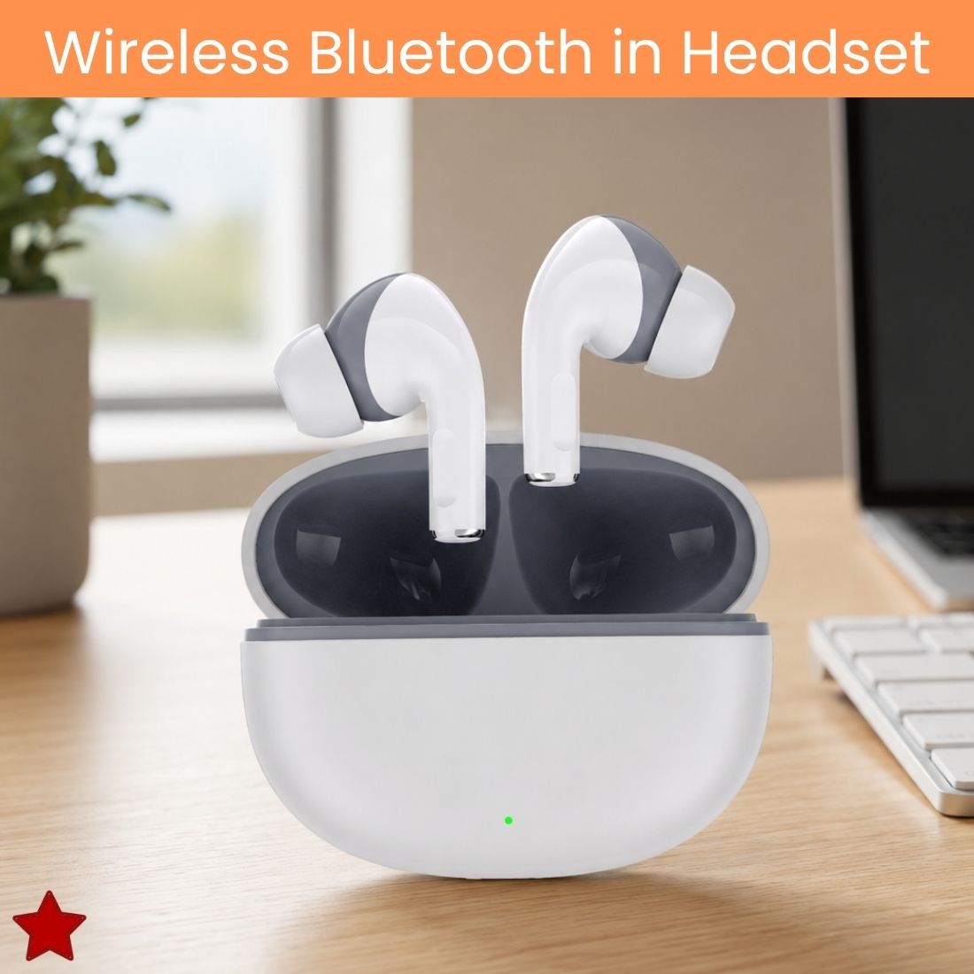 clairbell Wireless Bluetooth Earbuds With Deep Bass Compatible With Android & iPhoneNX24 Bluetooth Headset-picture-16