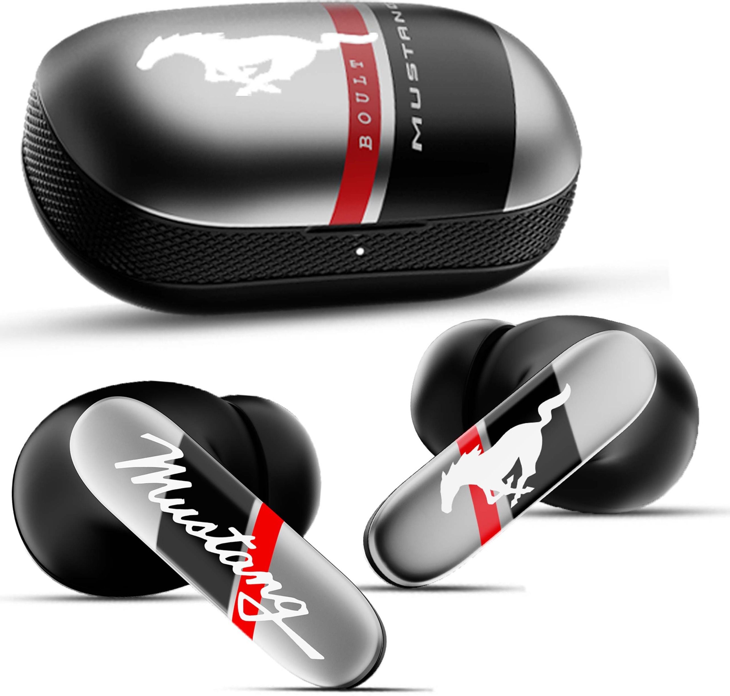 goboult Mustang Dyno with 60 Hrs Battery, Dual Pairing, App Support, 4 Mic ENC, 5.4v Bluetooth Headset-picture-13