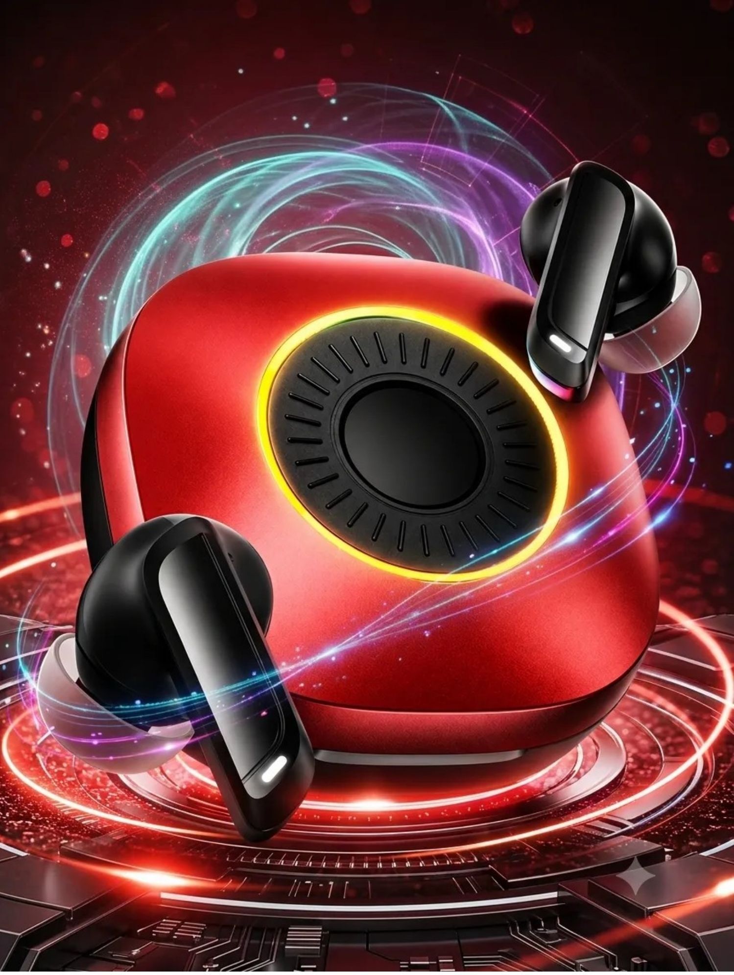nextgen Gaming Headset | TWS | Red | NVRNA CRWN 1 Bluetooth Gaming Headset-picture-13