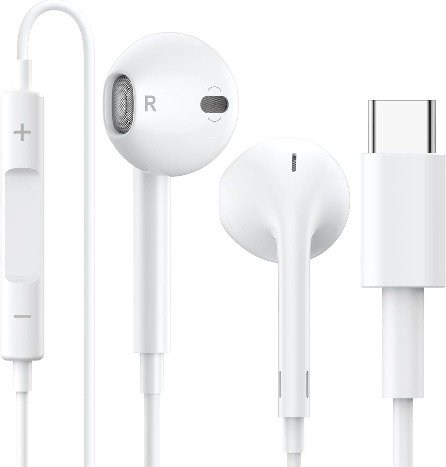 gearztouch C-SHOT Type C Wired Earphones with HD Quality In-Line Controls & 14.2mm Driver Wired Headset-picture-11