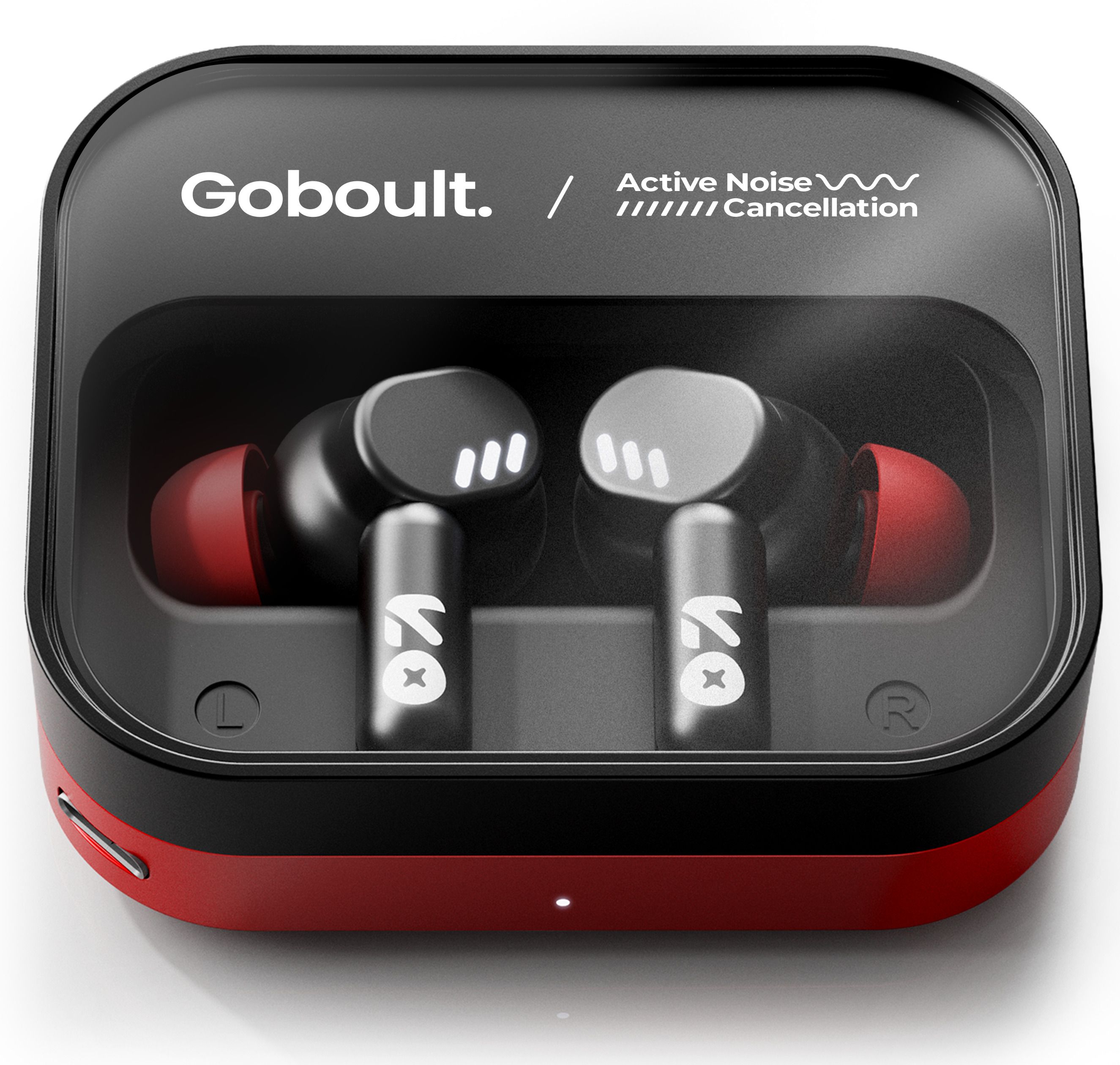 goboult Tenet Pro with ANC, 75H Playtime, 4 Mic ENC, Dual Pairing ,BT 6.0, 13mm Drivers Bluetooth Headset-picture-10