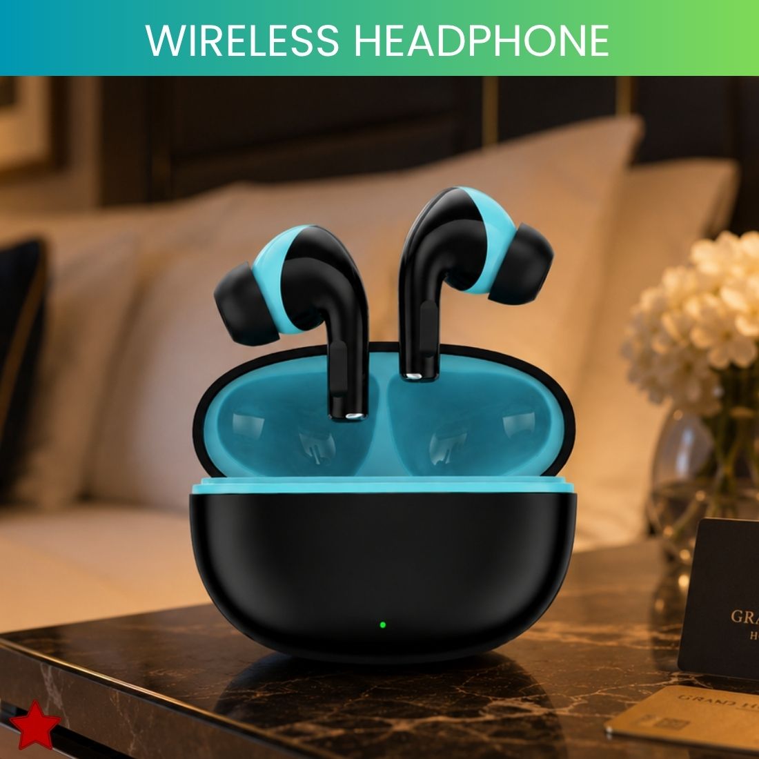 clairbell Wireless Earbuds Bluetooth 5.3 TWS Earphones Full Touch Control Headphones IV272 Bluetooth Headset-picture-30