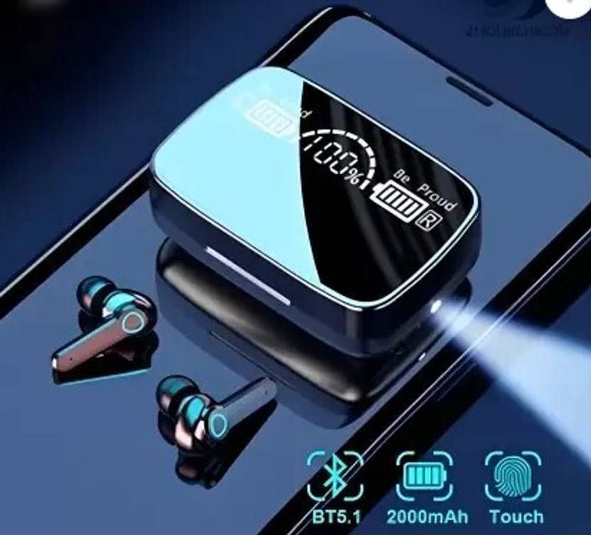 New Edition TWS M19 Gaming Earbuds Bluetooth 5.0 Wireless LED Digital Display F7 Bluetooth Headset