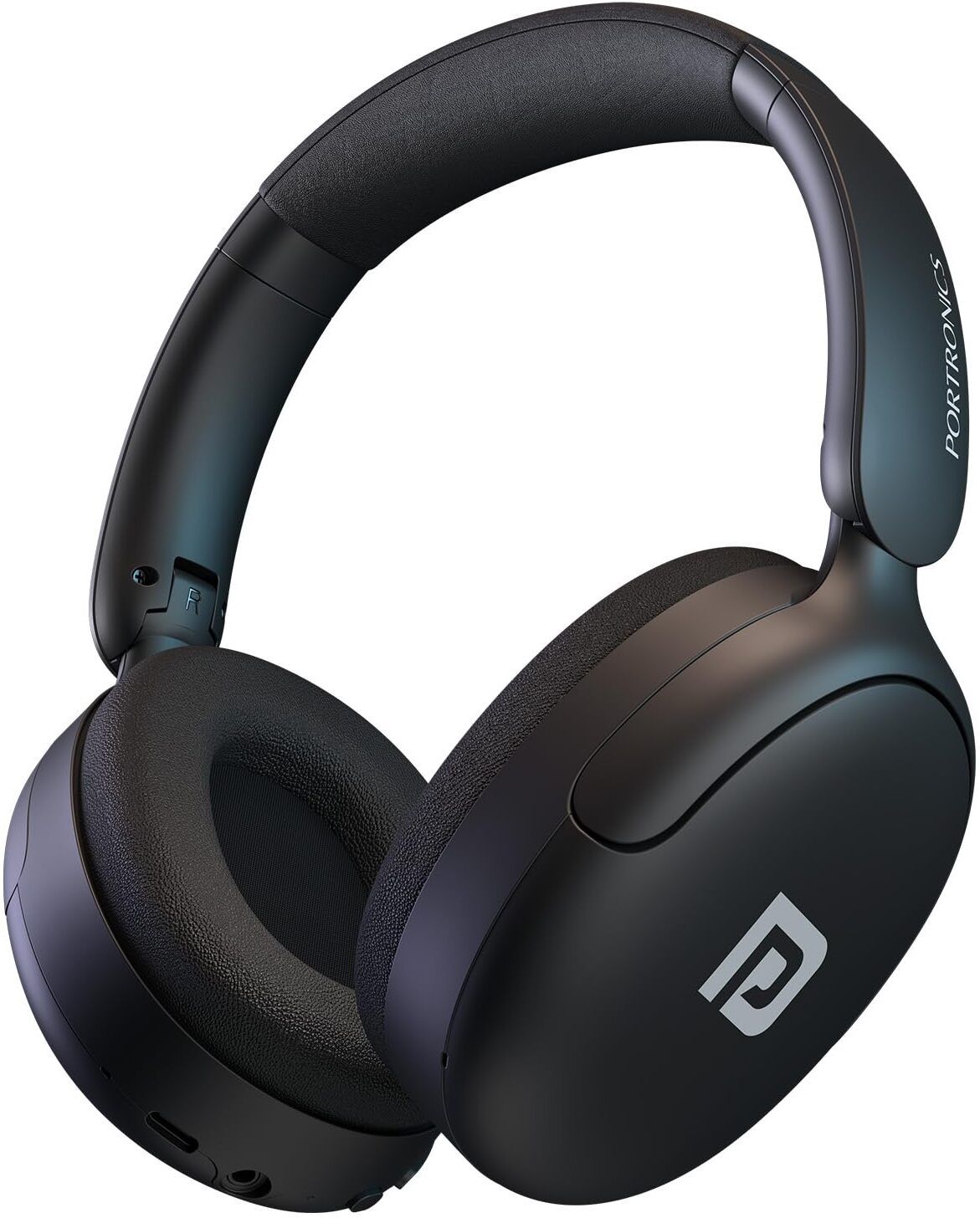 portronics Muffs M5 Over Ear Hybrid ANC Bluetooth Headphone, 50 Hrs Playtime, Quad Mic Bluetooth & Wired Headset-picture-42