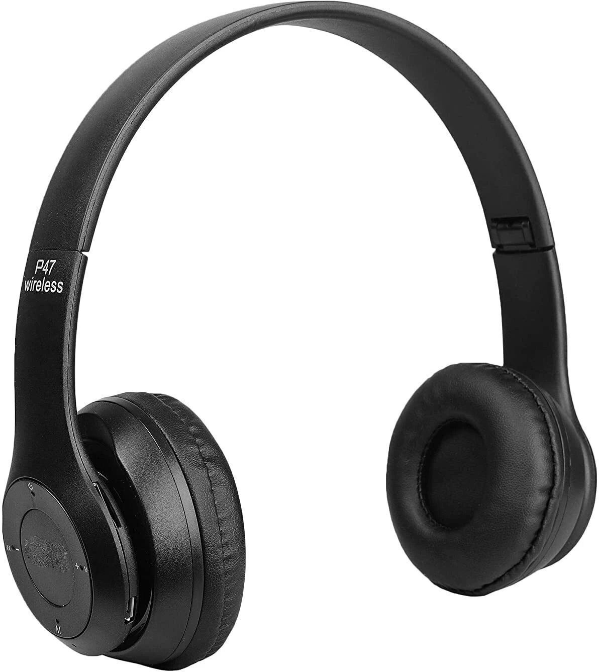 P47 Wireless headphone with Mic & SD Card Support and AUX Connectivity Bluetooth & Wired Headset-image-36