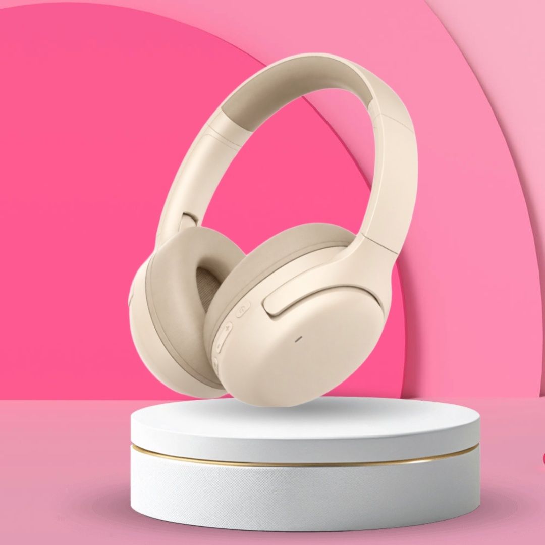 40H Play Super Bass ANC BT Wireless Headphone with Mic Foldable Design & Aux P80 Bluetooth & Wired Headset-image-22