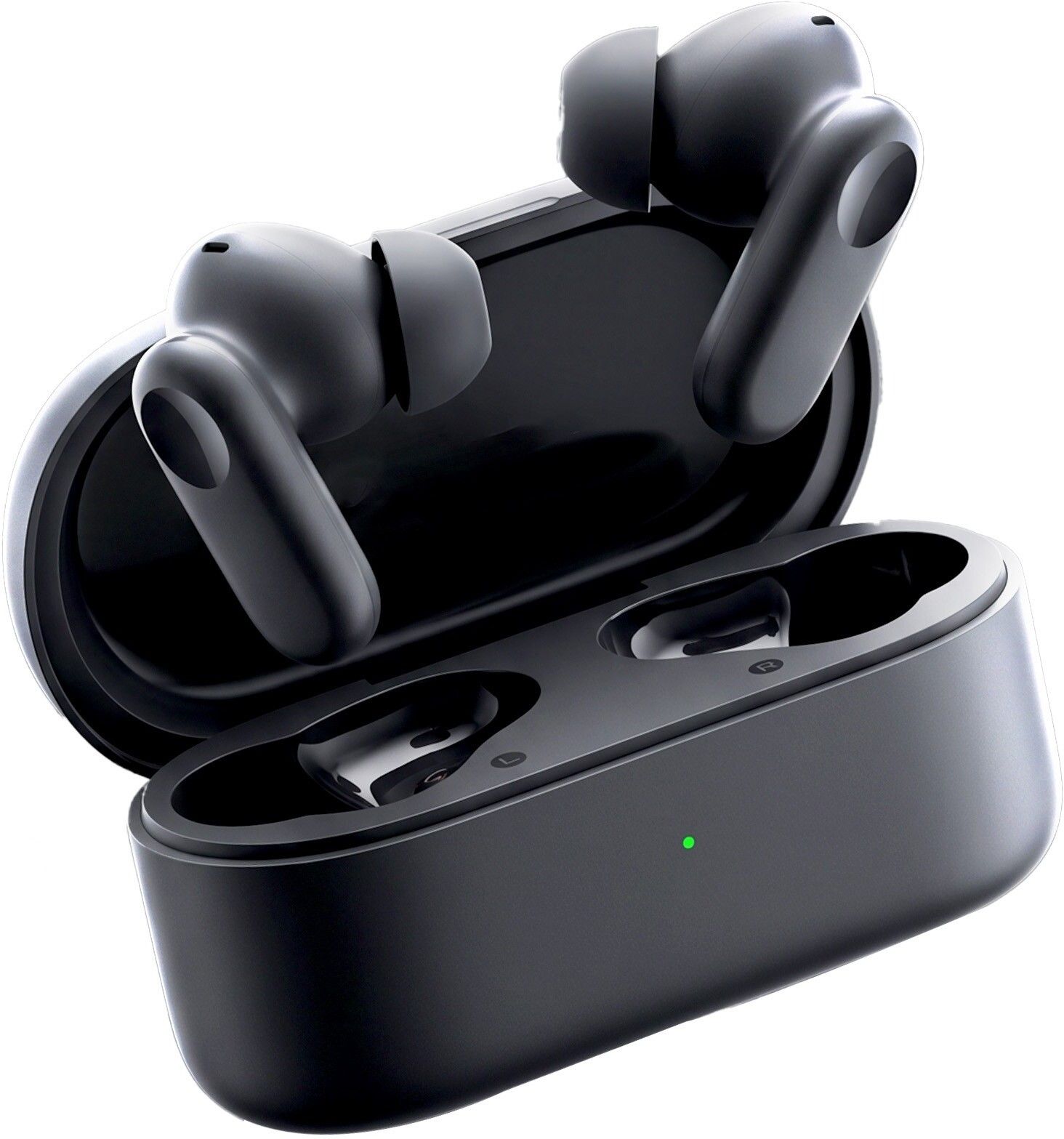 Nord 2R TWS Bluetooth Earbuds, Deep Bass, ENC Mic, Touch Control, Black Bluetooth Headset-image-1