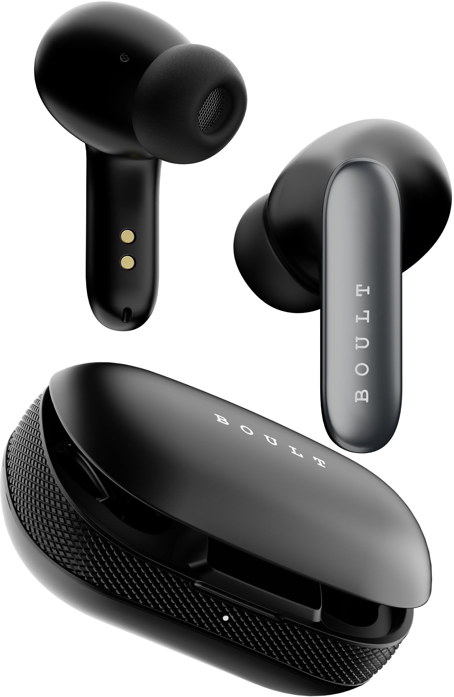 Y1 Pro with Zen Quad Mic ENC, 60Hrs Battery, Fast Charging, Knurled Design, 5.3v Bluetooth Headset-image-15