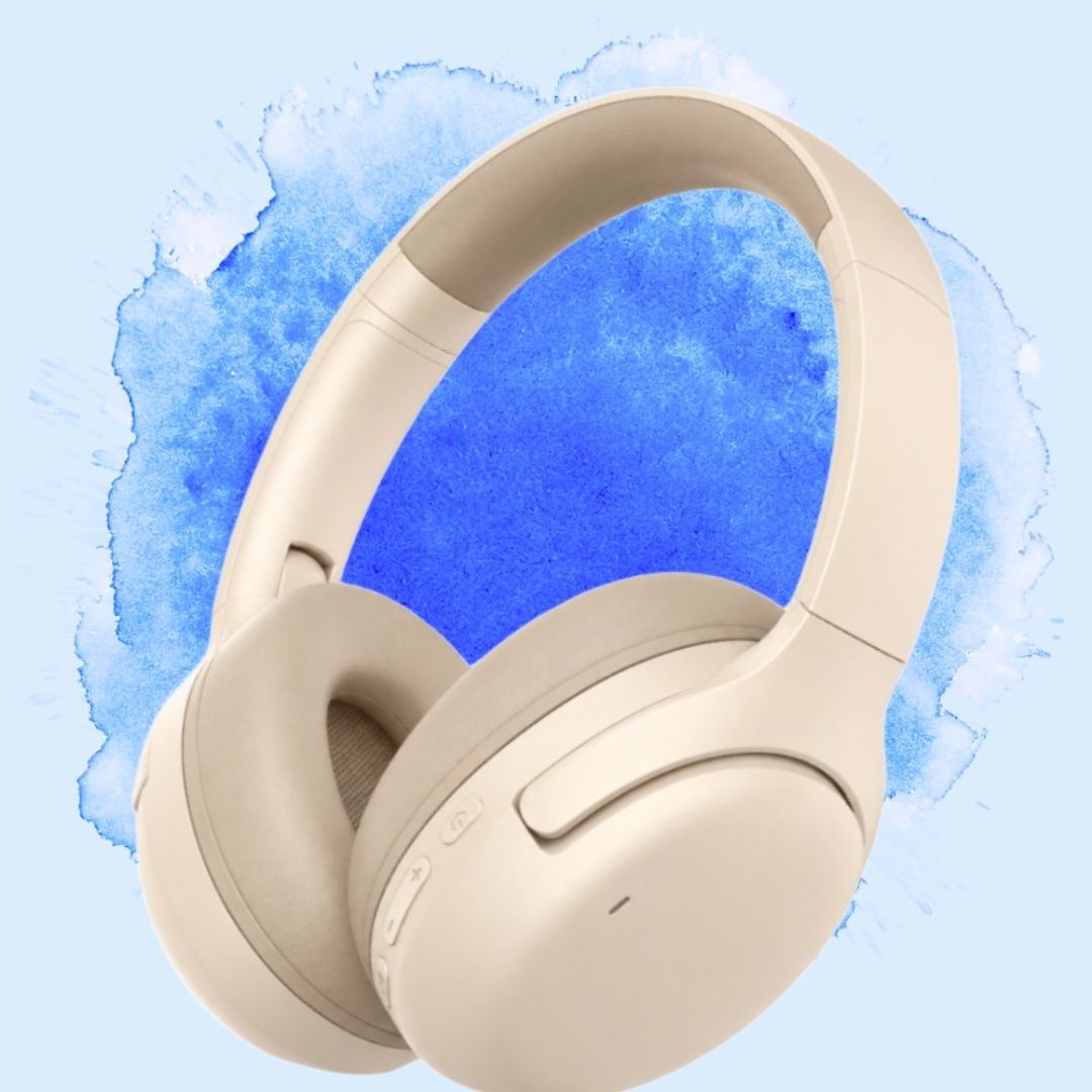 40H Play Super Bass ANC BT Wireless Headphone with Mic Foldable Design & Aux P26 Bluetooth & Wired Headset-image-48
