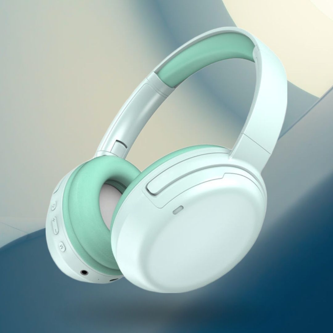 40H Play Super Bass ANC BT Wireless Headphone with Mic Foldable Design & Aux P13 Bluetooth & Wired Headset-image-34