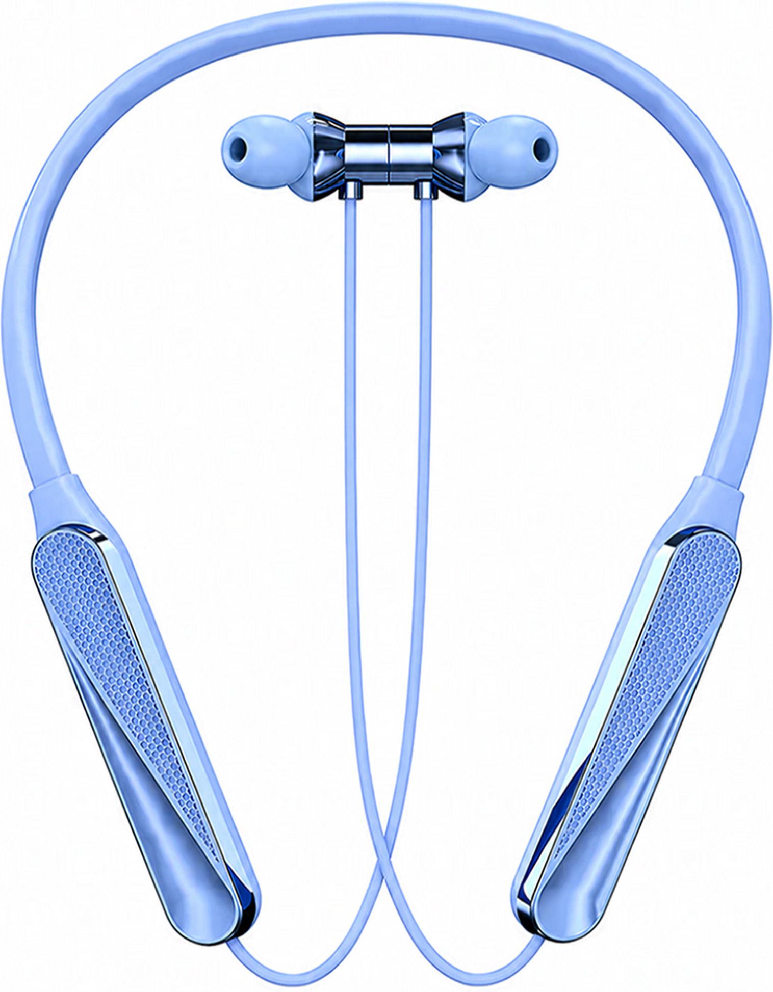Headphones Earphone - 100Hours Playtime Wireless Neckband Bluetooth Headphone-27 Bluetooth Headset-image-47