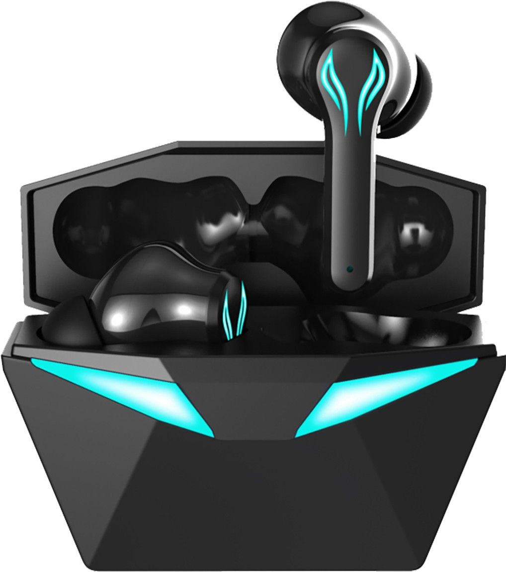 fur jaden AirJams 13mm HD Dynamic Driver, Thumping Bass, ENC Calling, Touch Controls 5.2 Bluetooth Gaming Headset-picture-28