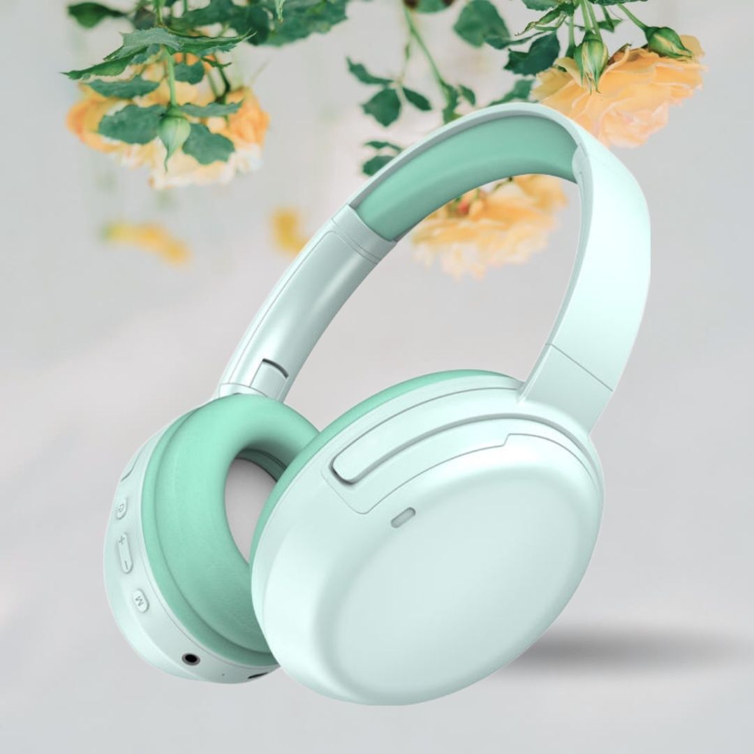 40H Play Super Bass ANC BT Wireless Headphone with Mic Foldable Design & Aux P56 Bluetooth & Wired Headset-image-26