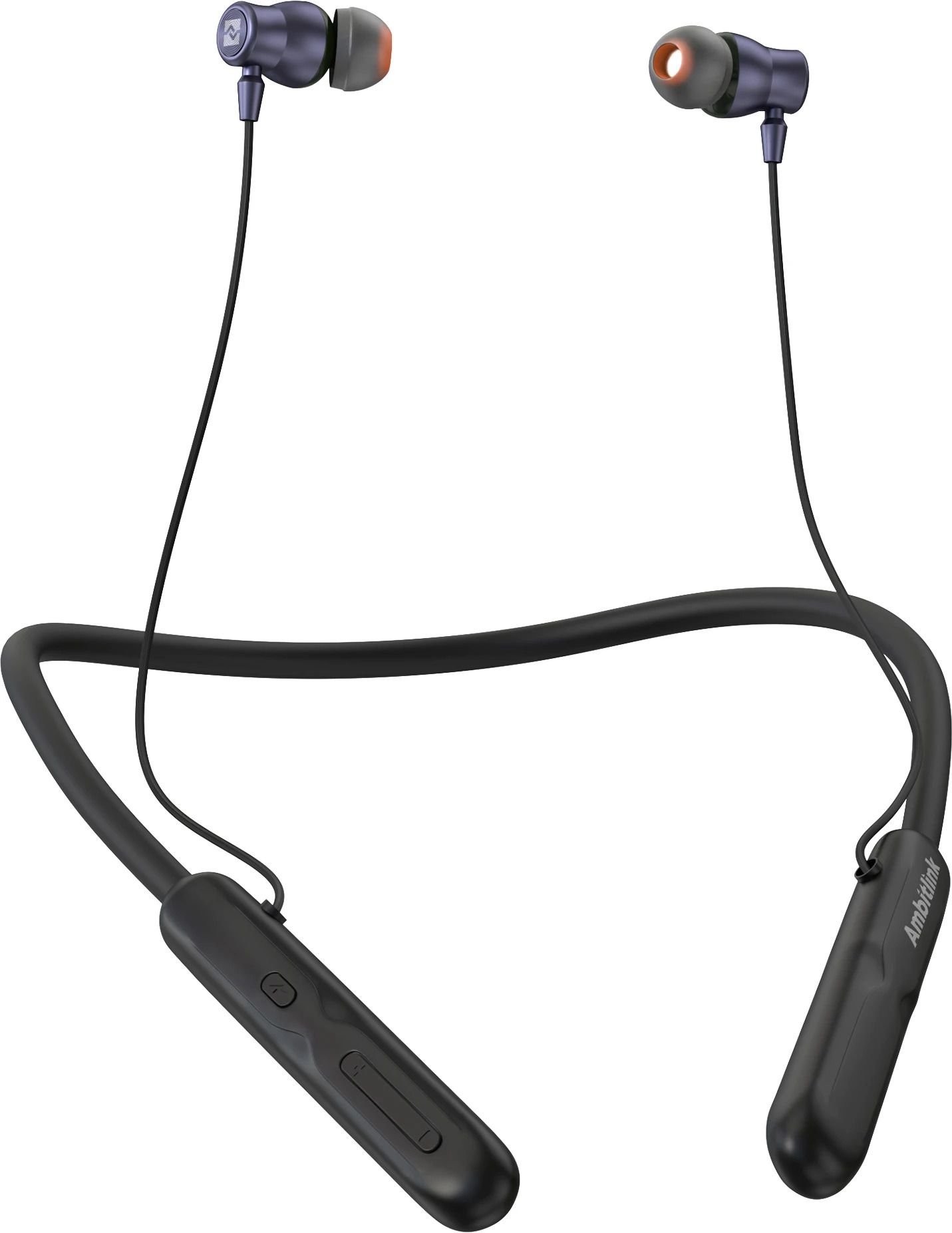 ALNB100D Upto 120Hrs Playtime*,ANC, Magnetic On/Off,Vibration Alert FM Neckband Bluetooth Headset-image-30