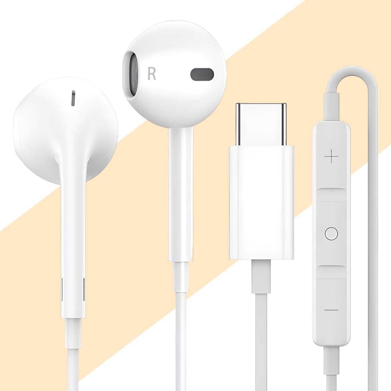 bitweave Type C Handsfree with Mic for iPhone 15/iPhone 15 Plus/iPhone 15 Pro[3MU] Wired Headset-picture-23