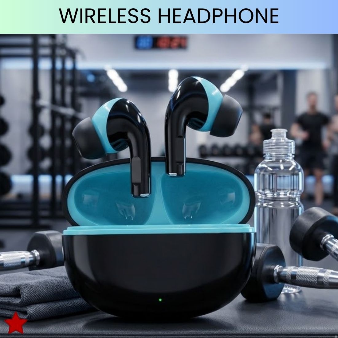 clairbell Wireless Earbuds Bluetooth 5.3 TWS Earphones Full Touch Control Headphones IX402 Bluetooth Headset-picture-16