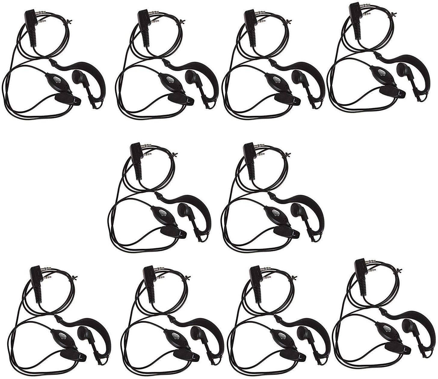 PTTEP_10 2-Pin K-Type for Walkie Talkie Wired Headset-image-23