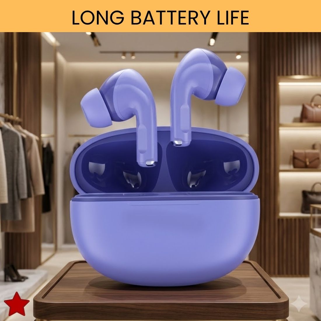 True Wireless Bluetooth in-Ear Earbuds With ENC Mic and Dynamic Bass SoundHV47 Bluetooth Headset-image-32