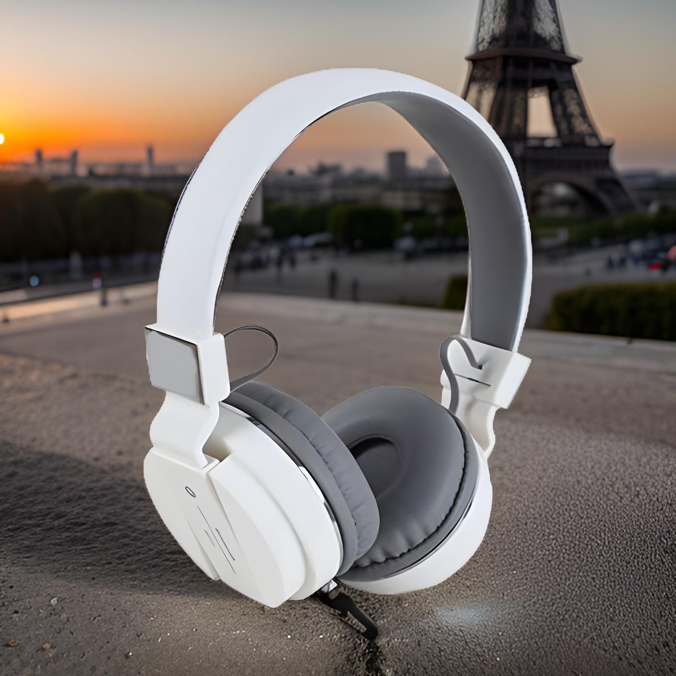 SH12 Premium (Bluetooth Headset) with Noise Cancelation Technology_SRR425 Bluetooth Headset