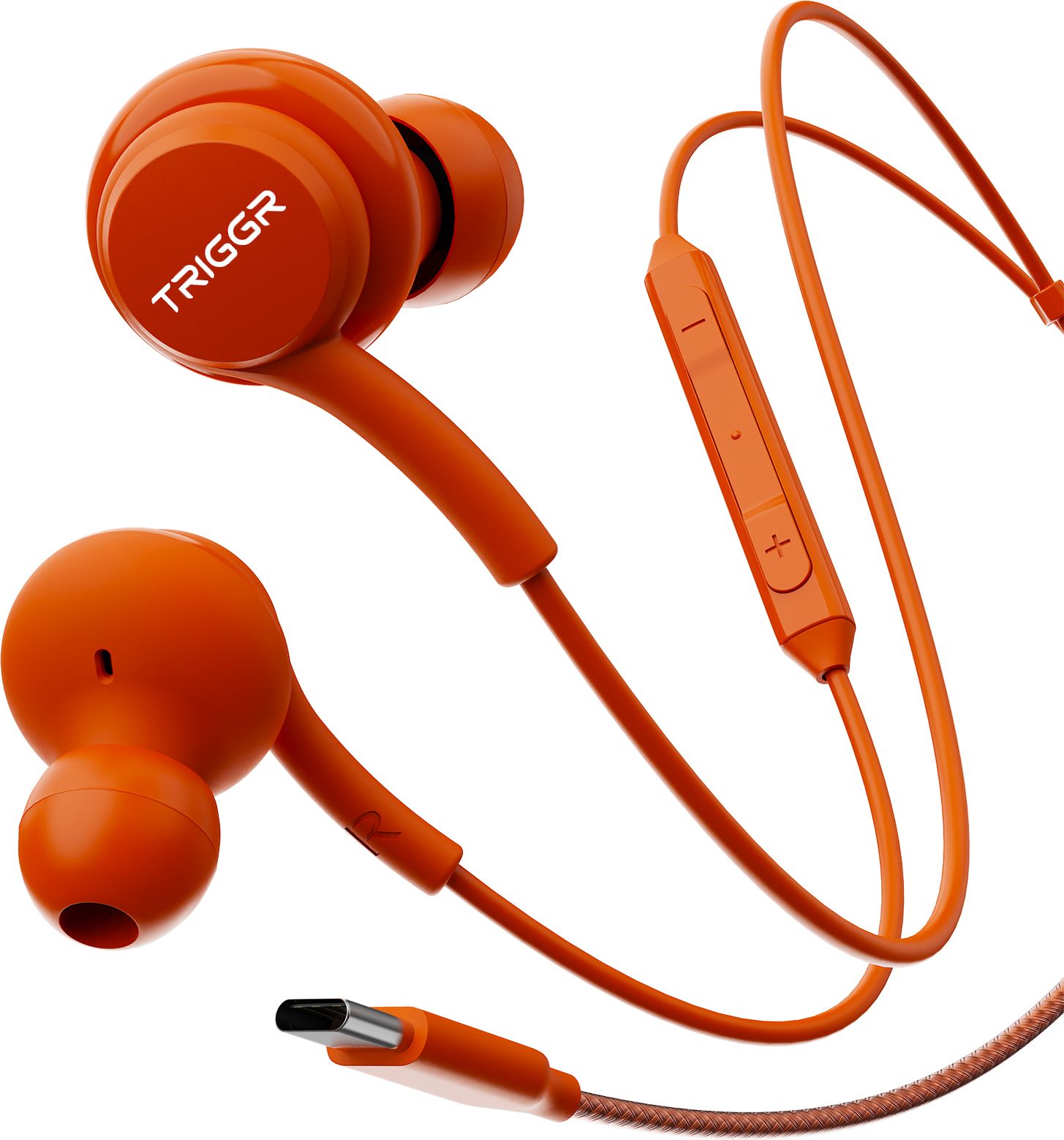 Drip Type-C Wired Earphones with 13mm Driver, In-line Controls, Rich Bass, Mic Wired Headset-image-46