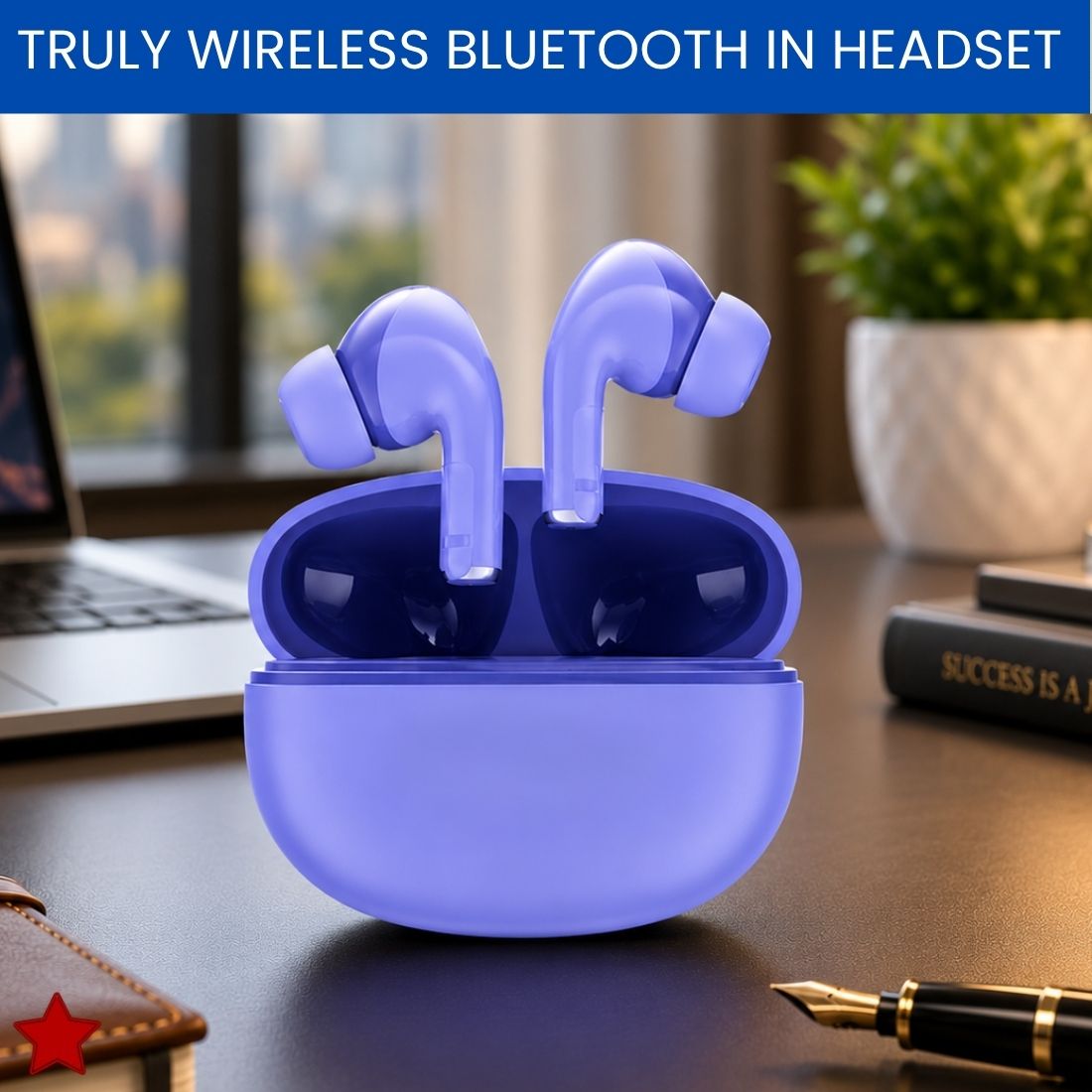 clairbell True Wireless Bluetooth in-Ear Earbuds With ENC Mic and Dynamic Bass SoundHX135 Bluetooth Headset-picture-20