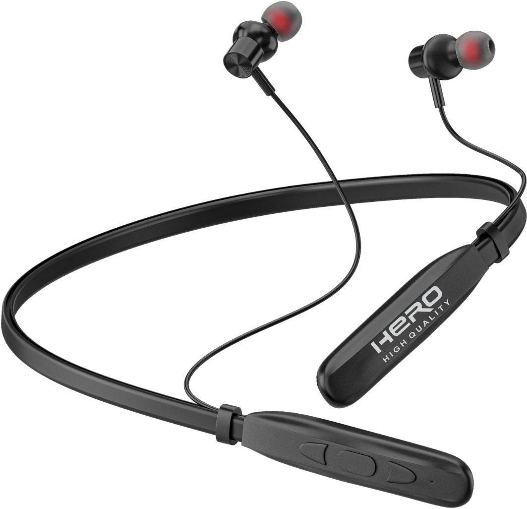 herohighquality KRISH NECKBAND WITH 30 HOURS PLAYTIME Bluetooth Headset-picture-14