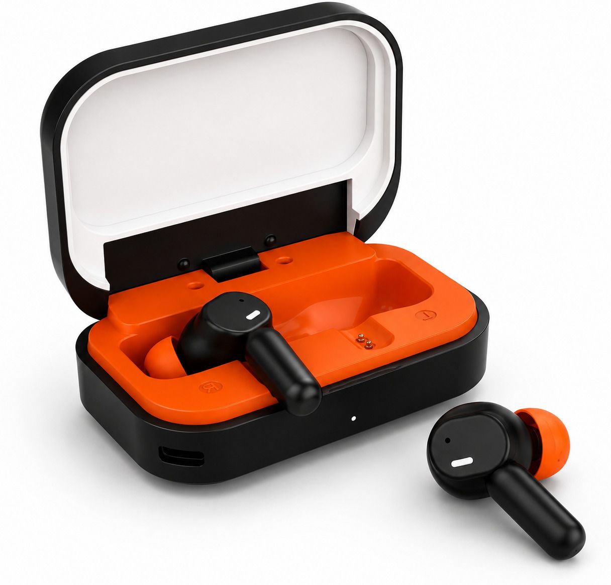 cihlex Rord Buds 4 TWS Earbuds with 52dB Real-time ANC, 12mm Titanium-coated Drivers6 Bluetooth Headset-picture-13
