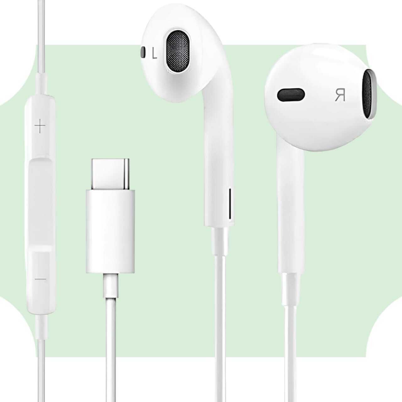 ggqzvr Type C Handsfree with Mic for t44w/T1 44W/ Y27 4GT2x 5G /Y200 5G[21] Wired Headset-picture-15