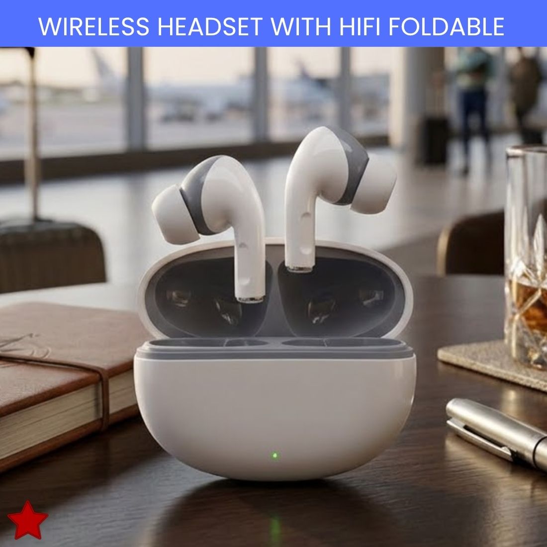 clairbell Wireless Bluetooth Earbuds With Deep Bass Compatible With Android & iPhoneNX120 Bluetooth Headset-picture-19