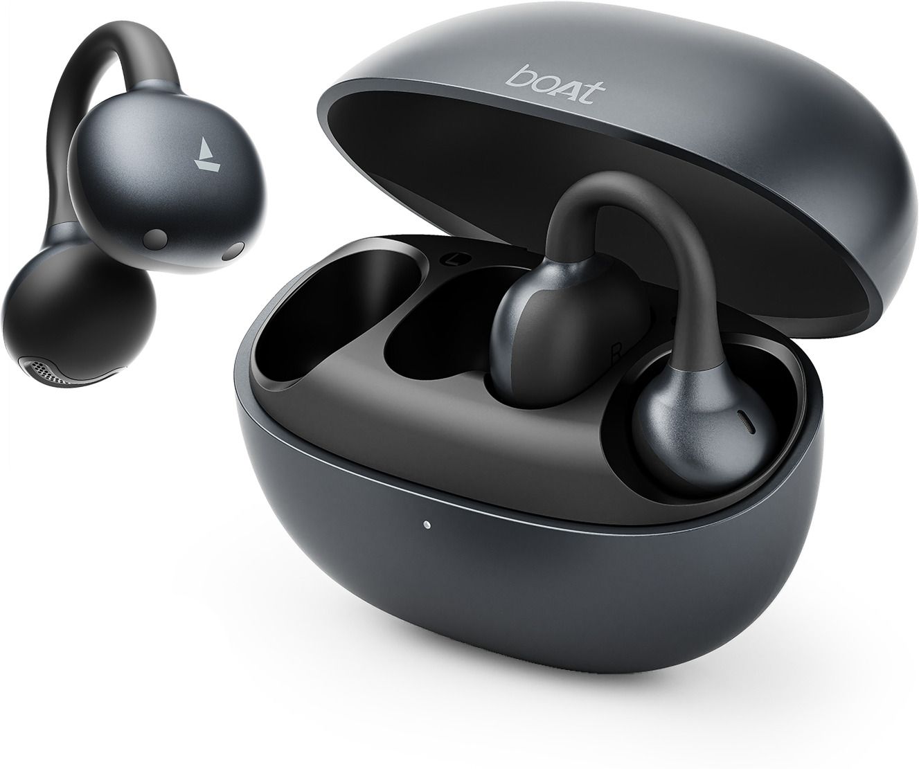 Airdopes ProClip OWS Earbuds,Air Conduction Tech,52H Battery,App Support,BTv6.0 Bluetooth Headset-image-44