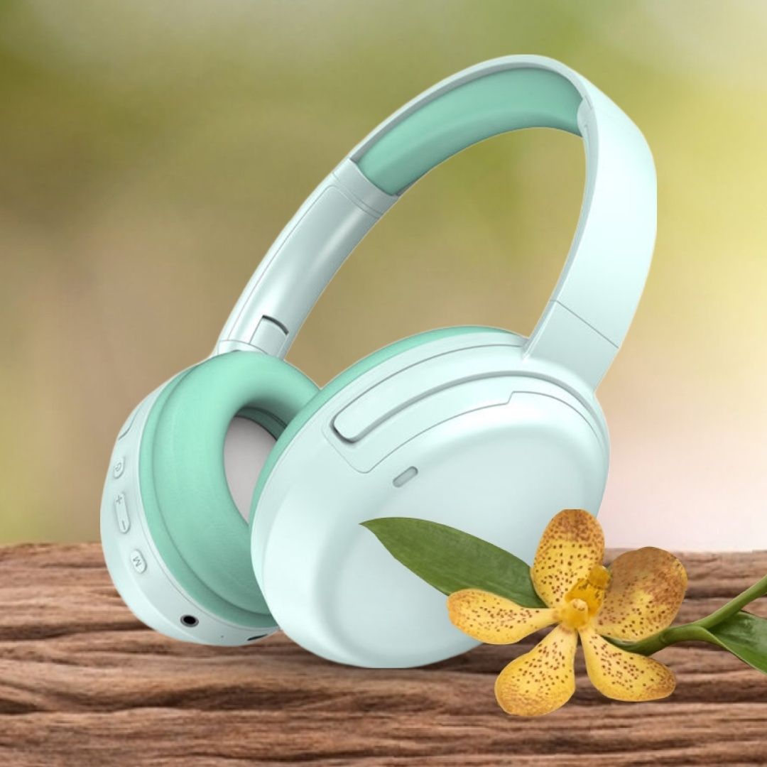 40H Play Super Bass ANC BT Wireless Headphone with Mic Foldable Design & Aux P41 Bluetooth & Wired Headset-image-25