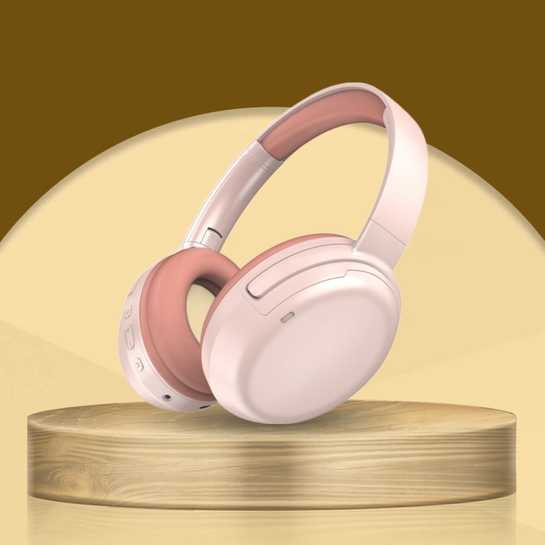 40H Play Super Bass ANC BT Wireless Headphone with Mic Foldable Design & Aux P47 Bluetooth & Wired Headset-image-16