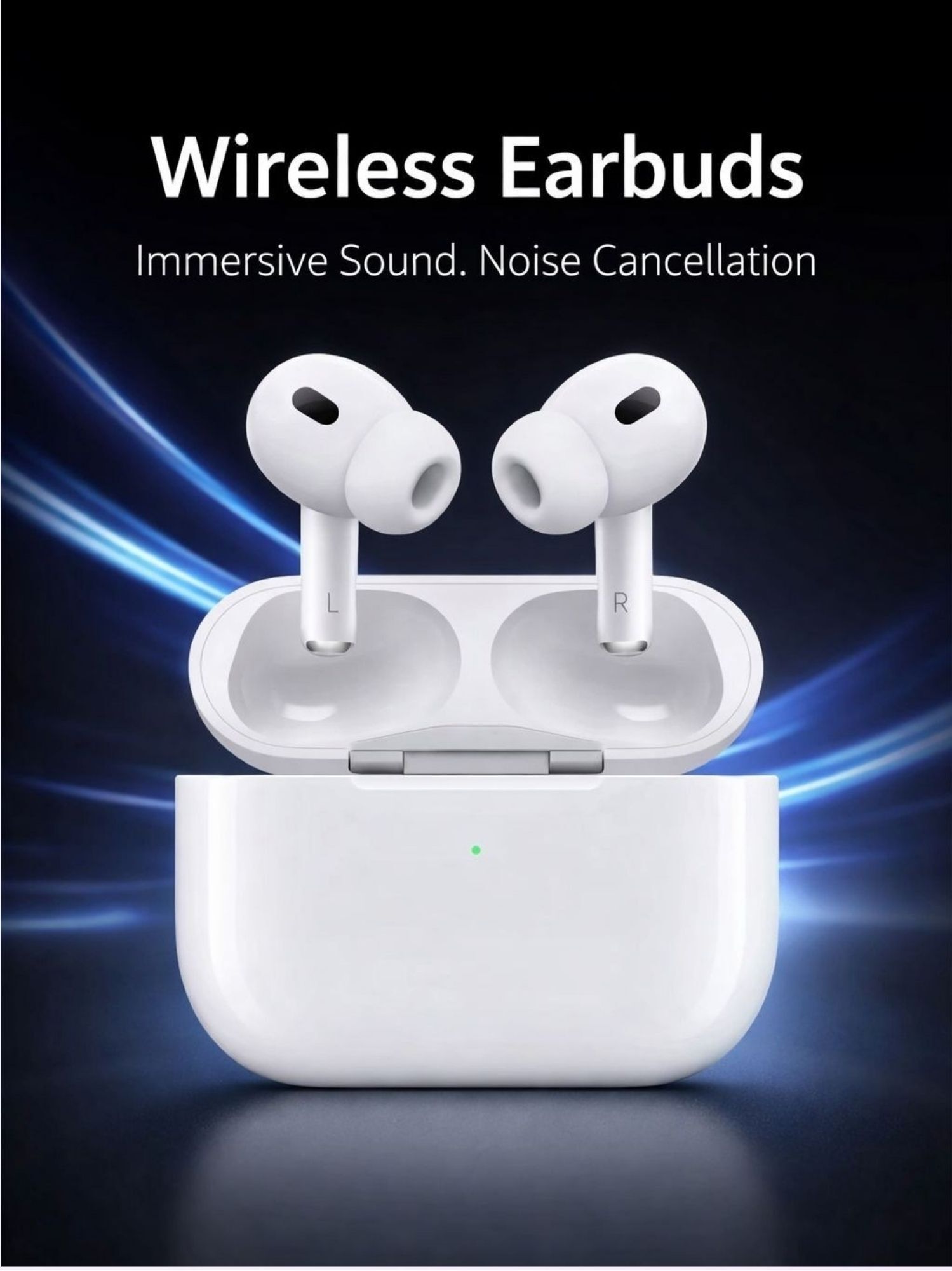True Wireless Earbuds ANC ENC with Charging Case | WHT273 Bluetooth Headset-image-42