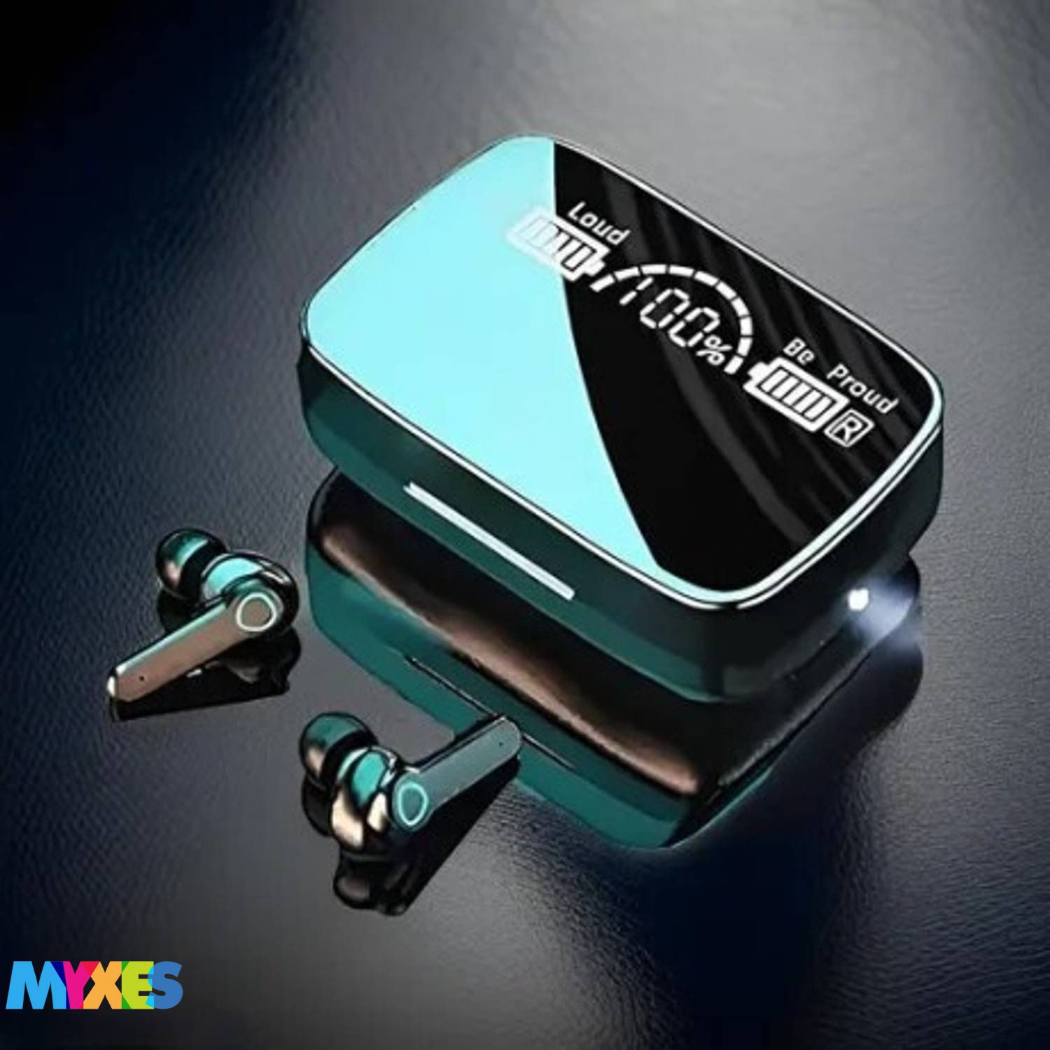 myxes M19 True Wireless Earbuds Powerful Bass ,Smart Touch Control LED Display M175 Bluetooth Headset-picture-25