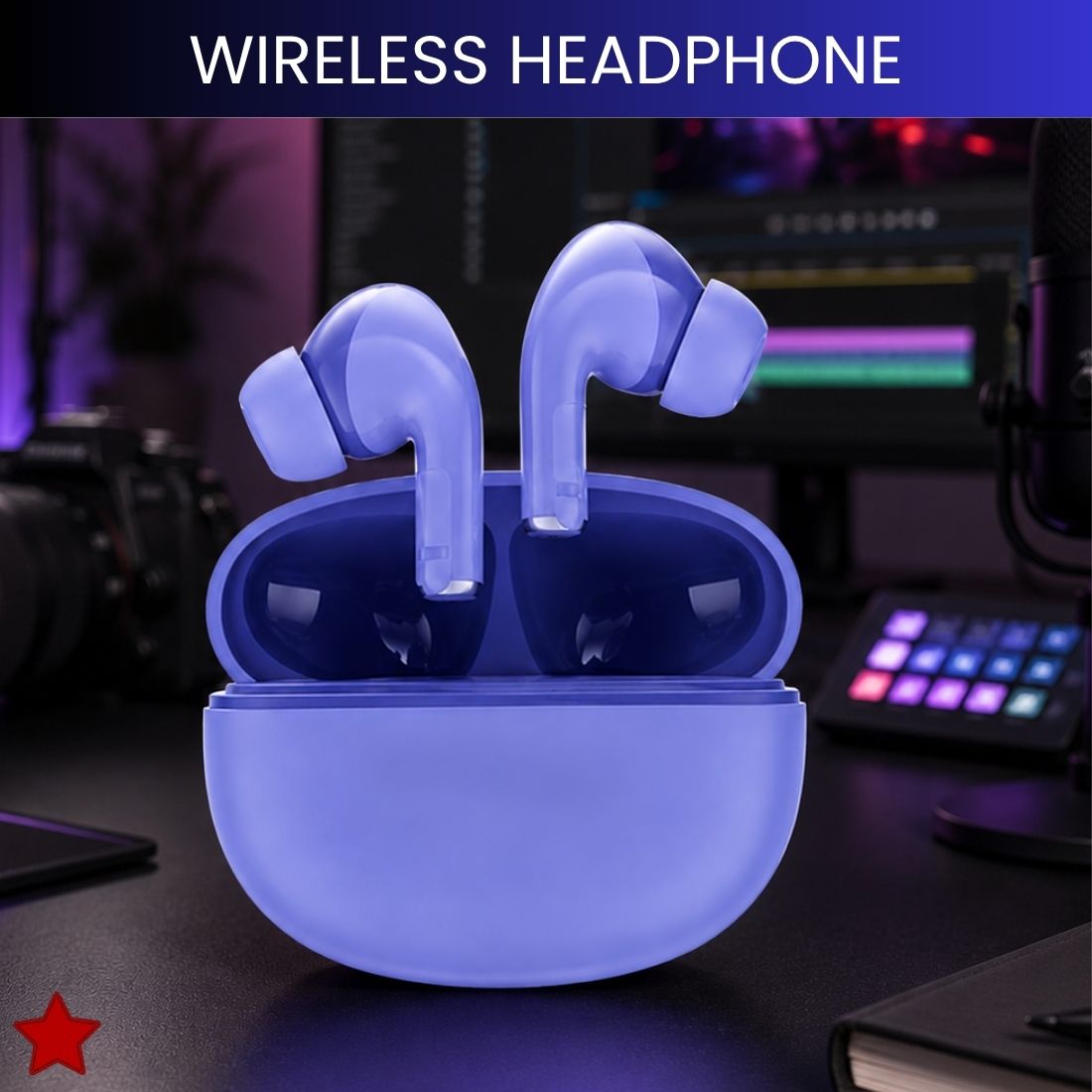 clairbell True Wireless Bluetooth in-Ear Earbuds With ENC Mic and Dynamic Bass SoundHX3 Bluetooth Headset-picture-48