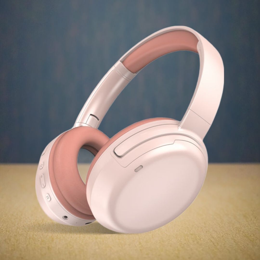 40H Play Super Bass ANC BT Wireless Headphone with Mic Foldable Design & Aux P29 Bluetooth & Wired Headset-image-19