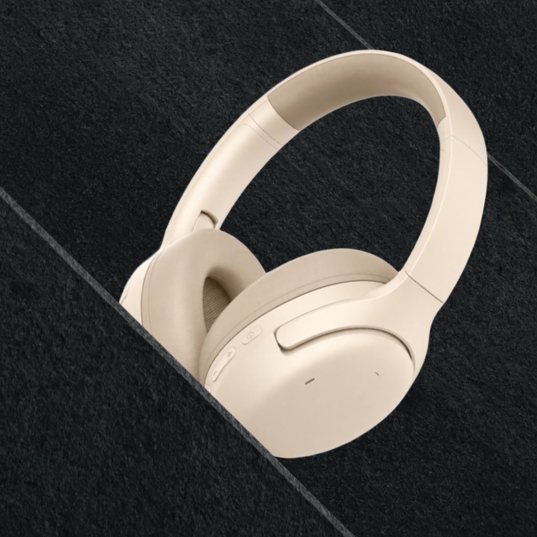 40H Play Super Bass ANC BT Wireless Headphone with Mic Foldable Design & Aux P60 Bluetooth & Wired Headset-image-33