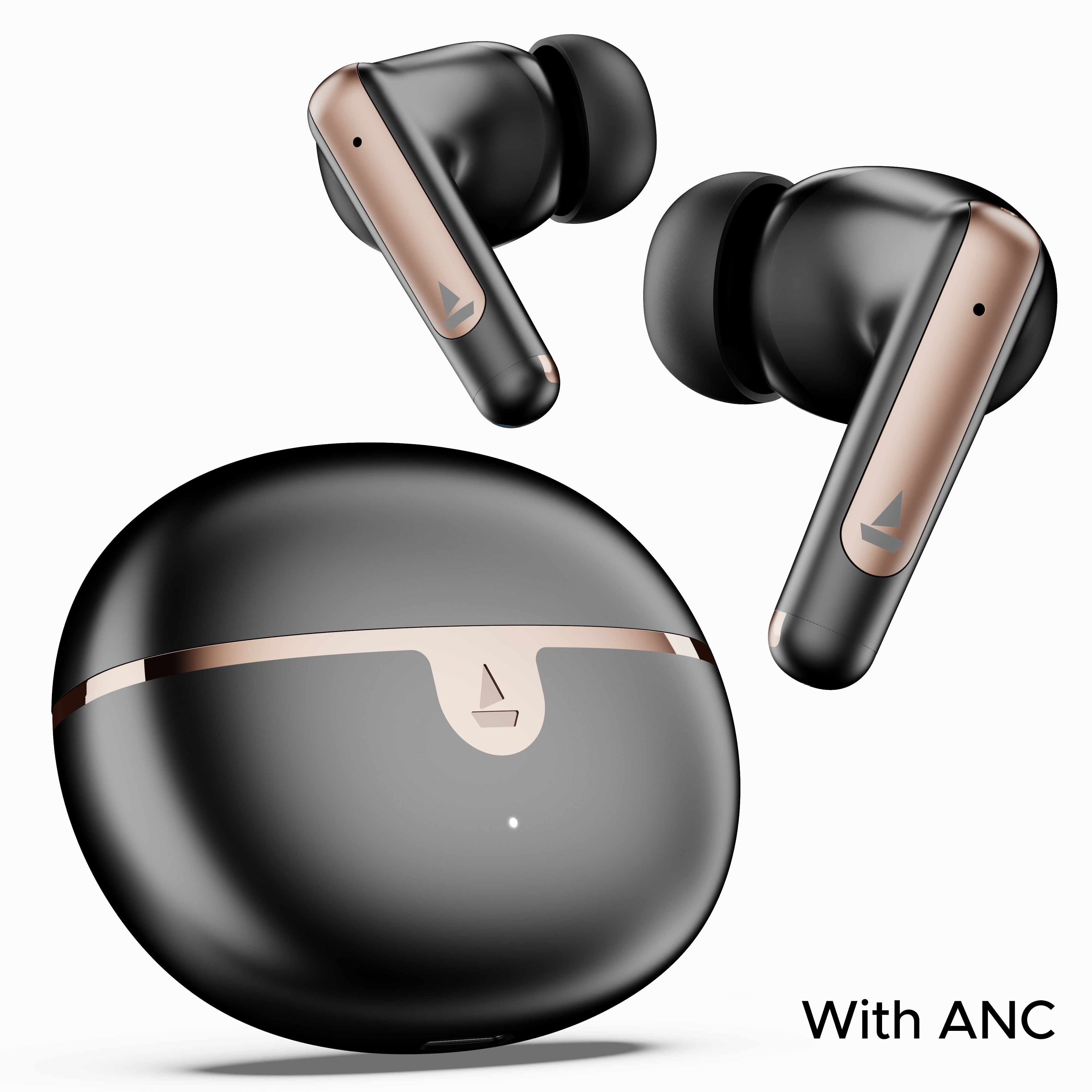 boat Airdopes 161 ANC Elite w/ ANC, 50 HRS Playback, ASAP Charge & ENx Technology Bluetooth Headset-picture-2